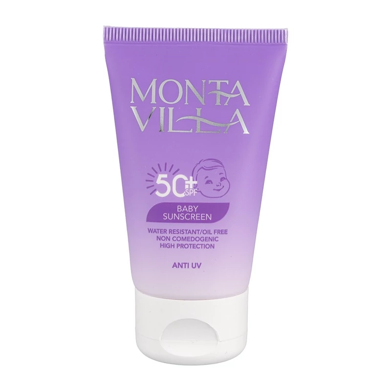 کرم ضد آفتاب کودک مونتا ویلا SPF50 حجم 40 میلی لیتر